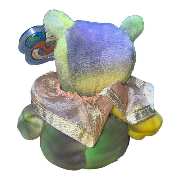 Planet Plush Bear In Original Case With Registration Card & Tag - Picture 3 of 15